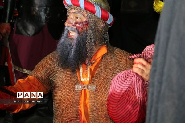 کاروان نمادین اسرای کربلا در قم