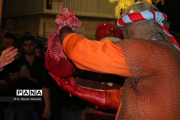کاروان نمادین اسرای کربلا در قم