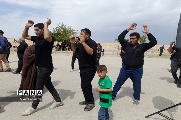 برگزاری عاشورا و تاسوعای حسینی در روستای فاروج