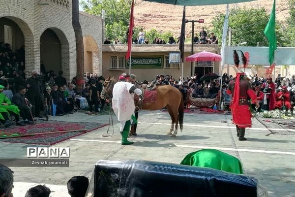 برگزاری عاشورا و تاسوعای حسینی در روستای فاروج