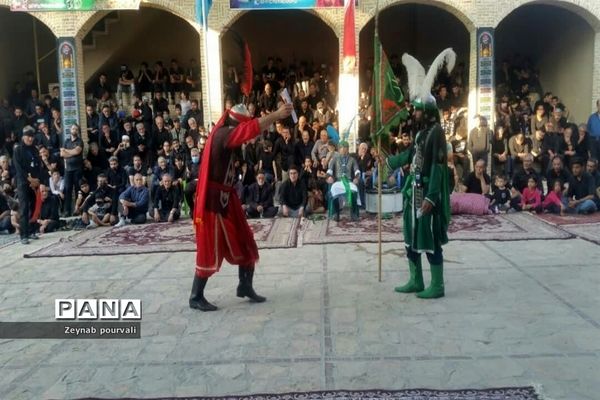 برگزاری عاشورا و تاسوعای حسینی در روستای فاروج