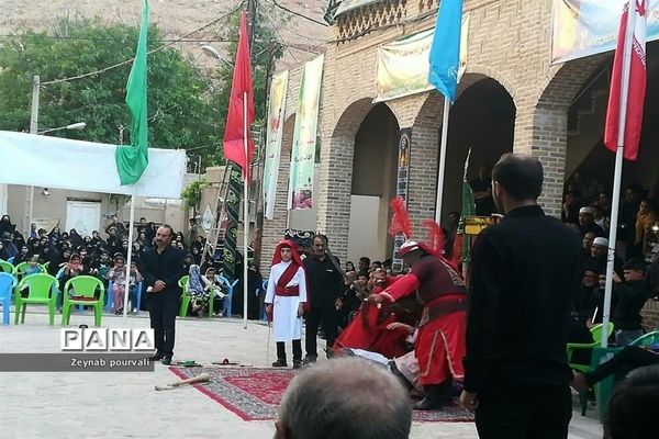 برگزاری عاشورا و تاسوعای حسینی در روستای فاروج