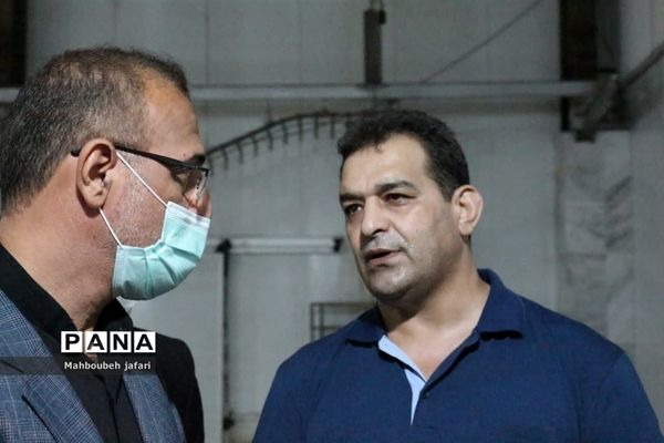 بازدید فرماندار میاندورود از کشتارگاه سیمین ناز