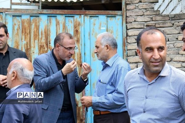 بازدید فرماندار از روستاهای بالادست میاندورود