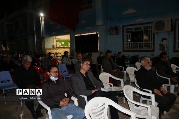 مراسم عزاداری فرهنگیان مدارس شاهد ناحیه۶ مشهد مقدس