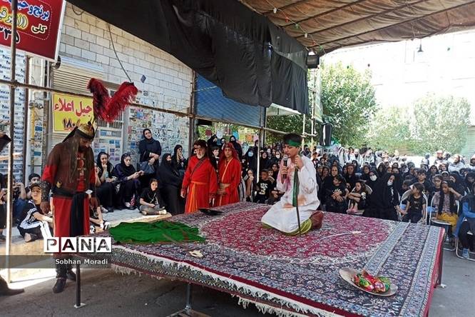 آیین تعزیه سید و سالار شهیدان در دهه دوم محرم