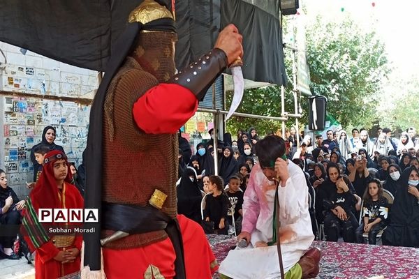 آیین تعزیه سید و سالار شهیدان در دهه دوم محرم