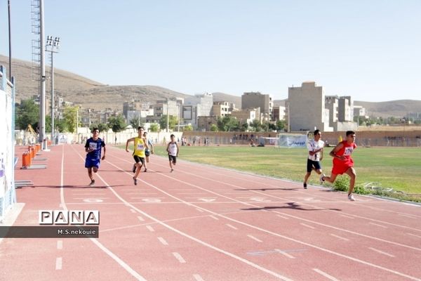 اولین روز برگزاری مسابقات دوومیدانی دانش‌آموزی کشور