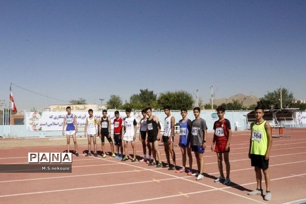 اولین روز برگزاری مسابقات دوومیدانی دانش‌آموزی کشور