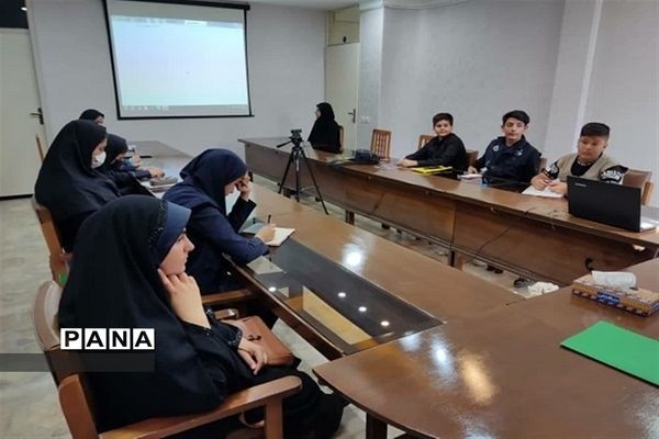 کلاس آموزشی دانش‌آموز خبرنگاران پانا استان زنجان