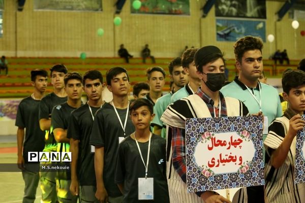 مراسم افتتاحیه مسابقات ورزشی دانش‌آموزی کشور