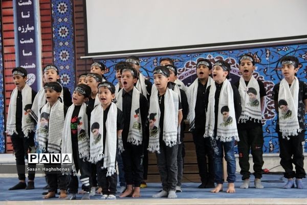 اجتماع بزرگ گروه‌های سرود شهرستان اسلامشهر