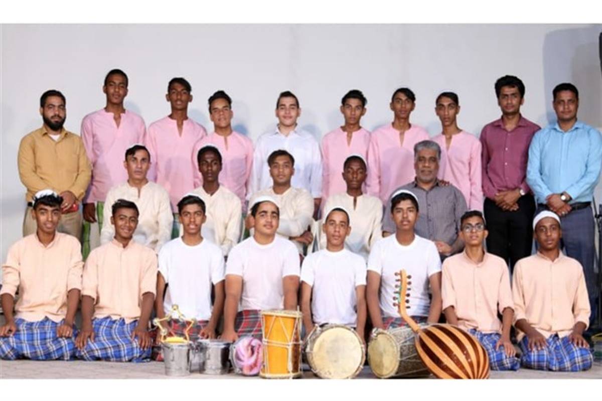 دانش‌آموزان شهرستان میناب بربام سرود و هنرهای آوایی کشور