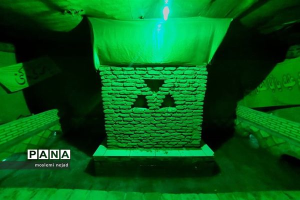 برپایی نمایشگاه روضه رضوان در نوش‌آباد، آران و بیدگل