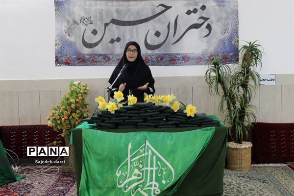 تقدیر از خادمان موکب دختران حسین