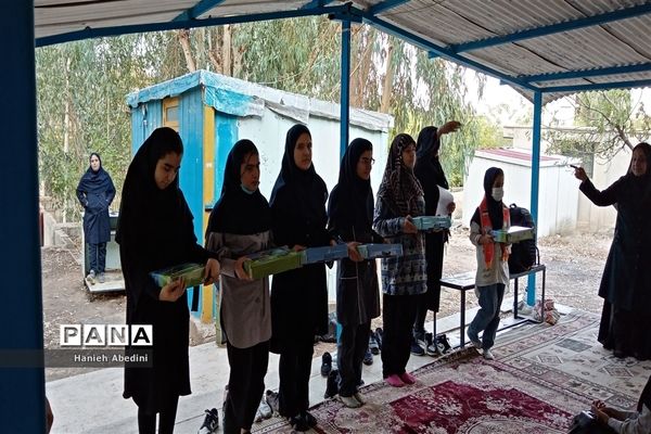 برگزاری اردوی دانش‌آموزان عضو سازمان دانش‌آموزی در ناحیه 3 شیراز