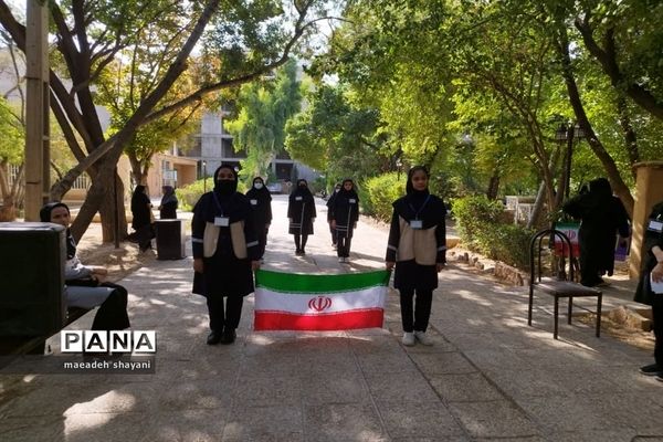 برگزاری اردوی دختران عضو سازمان دانش‌آموزی ناحیه ۴ شیراز