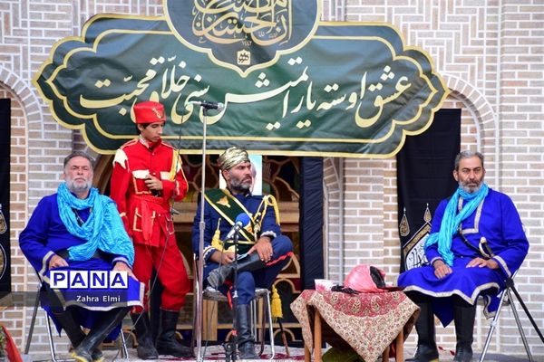 هیات هنر مکتب حسینی اصحاب رسانه در تبریز