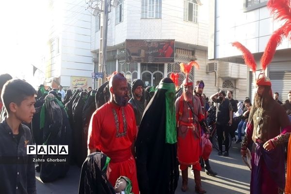 کاروان نمادین «اسرای کربلا» در قم-3