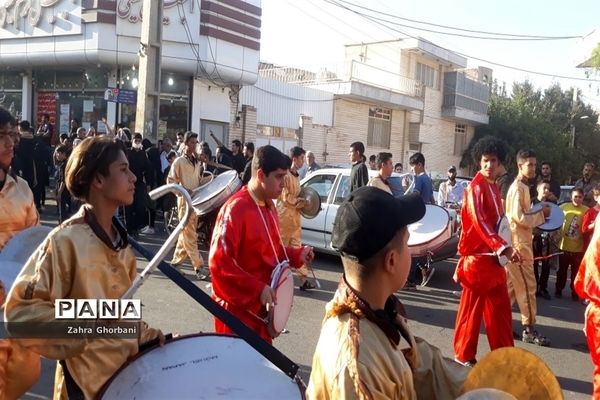 کاروان نمادین «اسرای کربلا» در قم-3