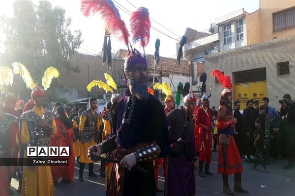 کاروان نمادین «اسرای کربلا» در قم-3