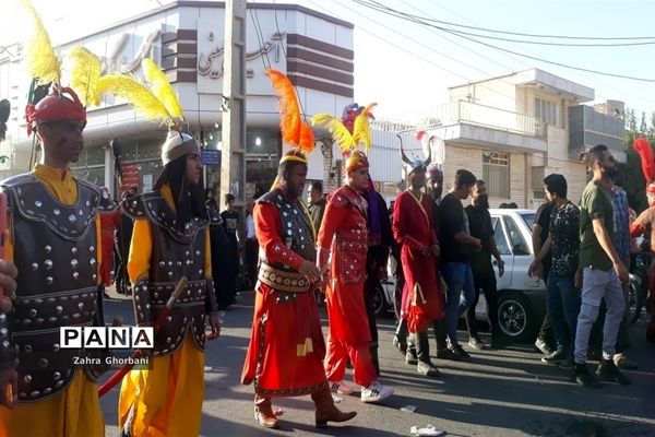 کاروان نمادین «اسرای کربلا» در قم-3