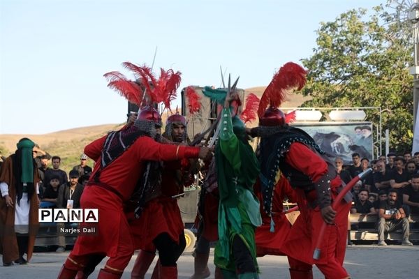 برگزاری مراسم تعزیه‌خوانی در روستاهای اطراف مشهد