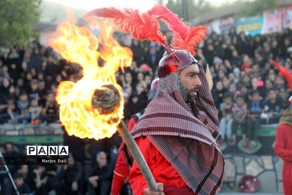 برگزاری مراسم تعزیه‌خوانی در روستاهای اطراف مشهد