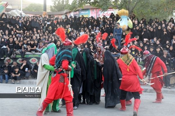 برگزاری مراسم تعزیه‌خوانی در روستاهای اطراف مشهد