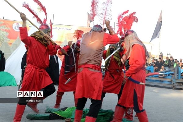 برگزاری مراسم تعزیه‌خوانی در روستاهای اطراف مشهد