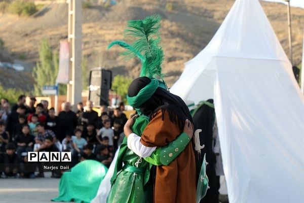 برگزاری مراسم تعزیه‌خوانی در روستاهای اطراف مشهد