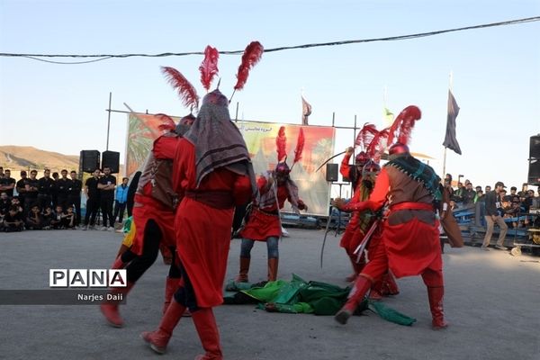 برگزاری مراسم تعزیه‌خوانی در روستاهای اطراف مشهد