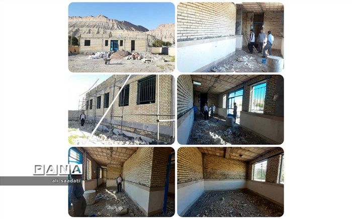 بازدید مدیر آموزش و پرورش شهرستان کلات از پروژه سه کلاسه روستای مرزی قره‌تیکان