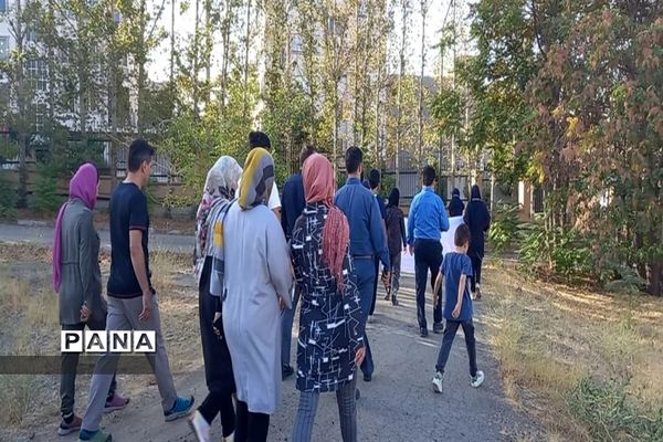 برگزاری آیین پیاده‌رویی همگانی همزمان با سراسر کشور