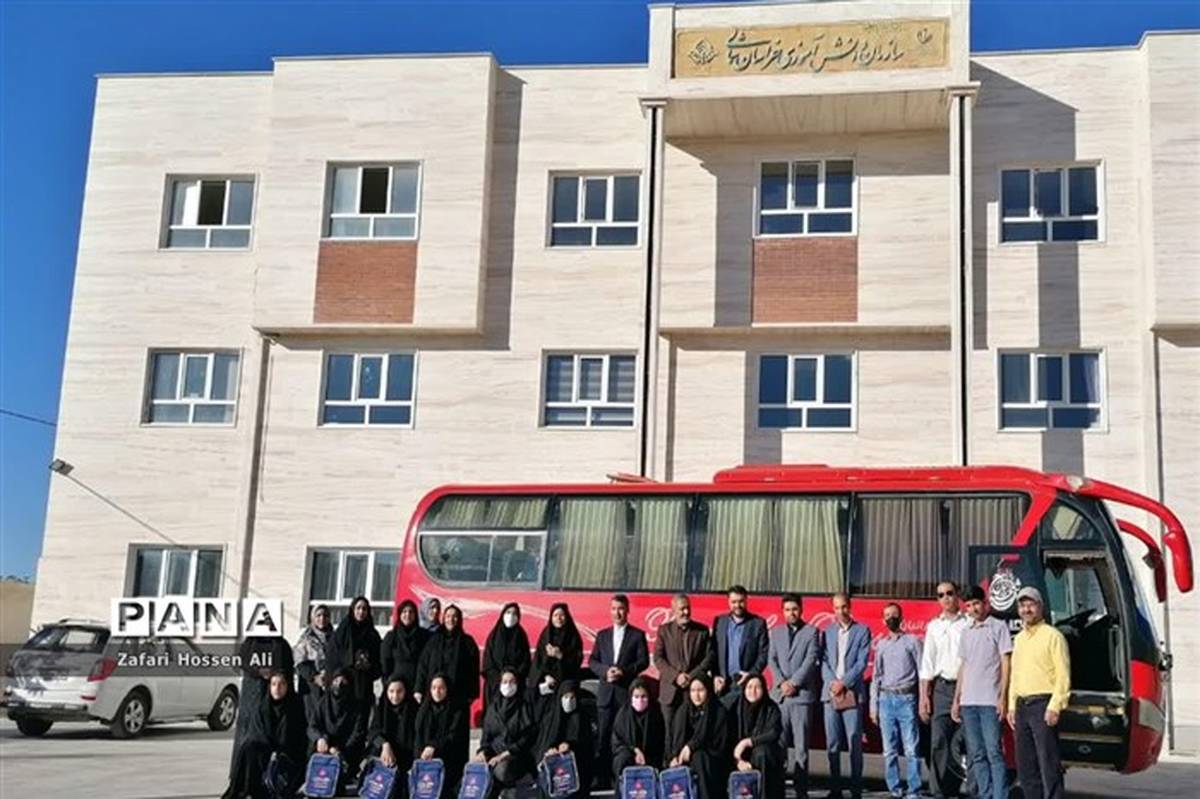 اعزام دانش‌آموزان عضو سازمان‌ دانش‌آموزی خراسان‌شمالی به اردوی قطبی در گلستان