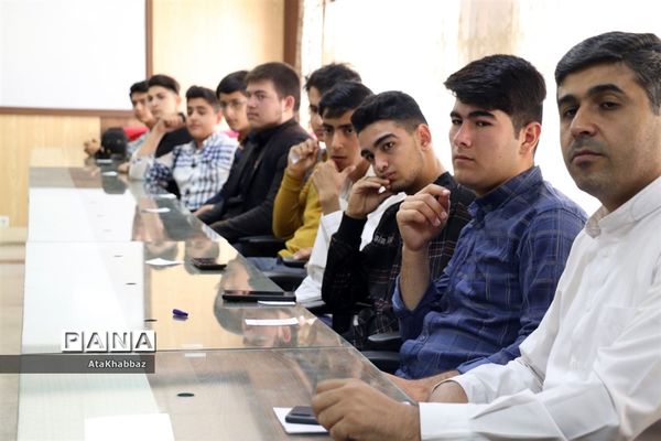 آیین اعزام دانش‌آموزی به اردوی قطبی اعضای سازمان دانش‌آموزی