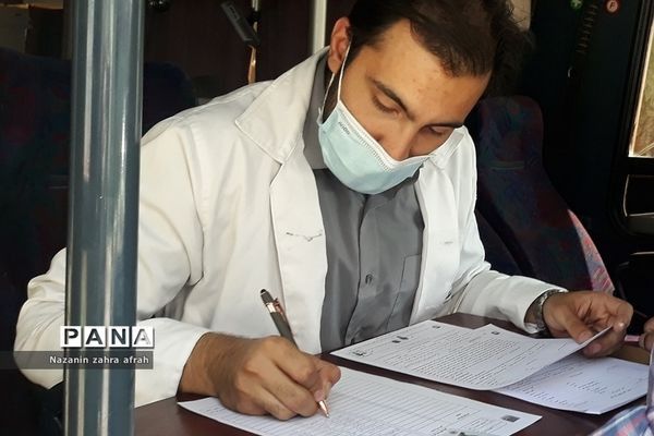 پایگاه سیار انتقال خون تهران در رودهن