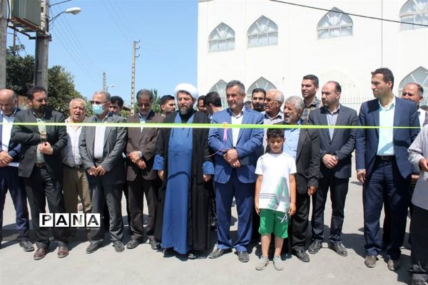افتتاحیه طرح‌های هادی و کلنگ‌زنی در محمودآباد