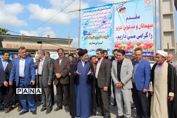 افتتاحیه طرح‌های هادی و کلنگ‌زنی در محمودآباد