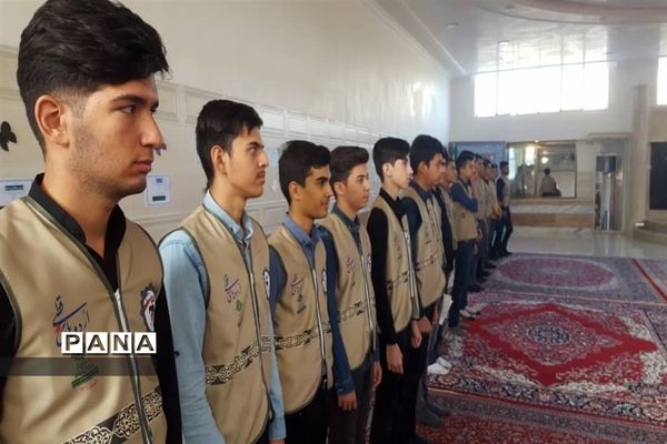 دانش‌آموزان اعضای سازمان دانش‌آموزی آذربایجان شرقی در اردوی قطبی