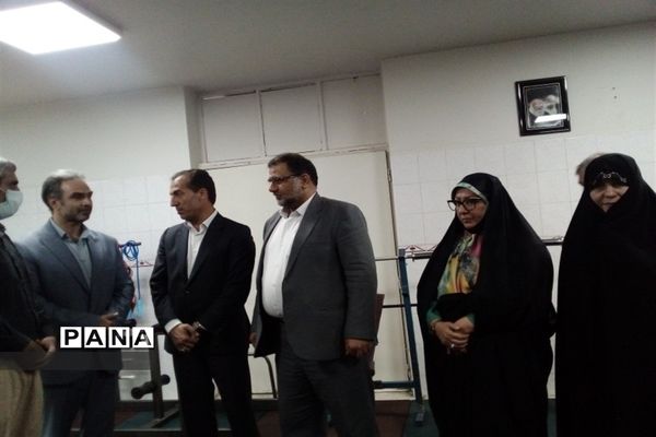 افتتاحیه سالن تندرستی شهید سردار دلها سلیمانی
