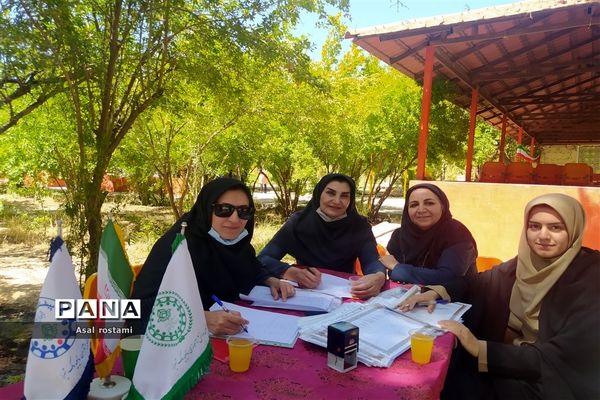 برگزاری اردوی دانش‌آموزان در ناحیه یک شیراز