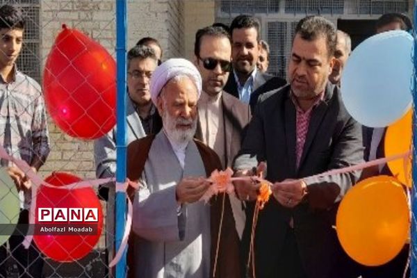 افتتاح دو  پروژه اداره آموزش و پرورش، خلیل آباد
