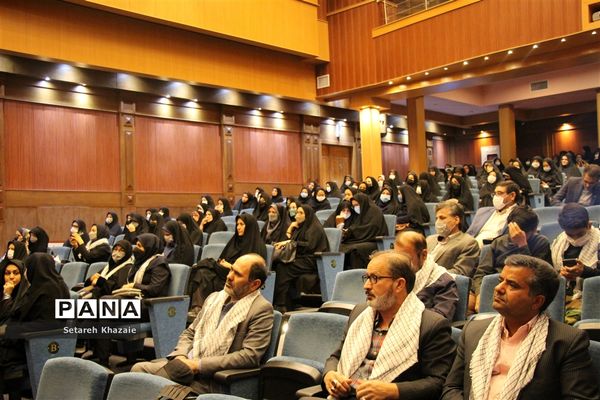 مراسم بزرگداشت هفته دولت به‌میزبانی آموزش و پرورش ناحیه 6 مشهد