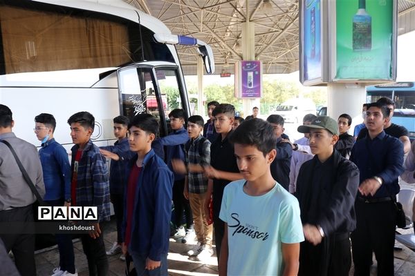 اعزام دانش‌آموزان استان خراسان رضوی به اردو گلستان