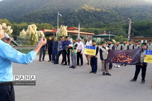 اردوی قطبی اعضای سازمان دانش‌آموزی در استان گلستان