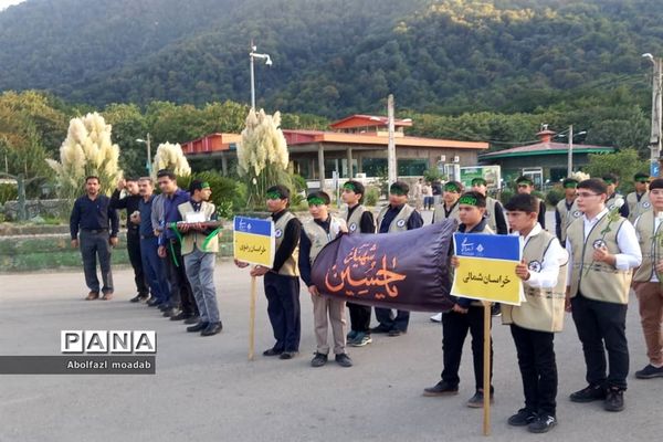 اردوی قطبی اعضای سازمان دانش‌آموزی در استان گلستان