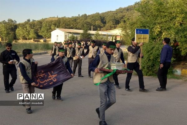 اردوی قطبی اعضای سازمان دانش‌آموزی در استان گلستان