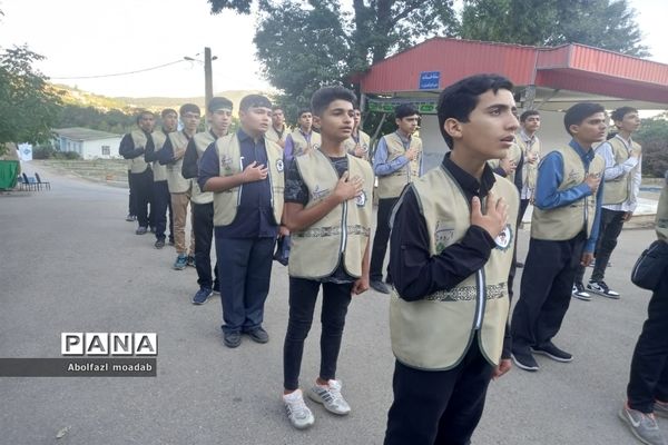 افتتاحیه اردوی قطبی گلستان بخش پسران