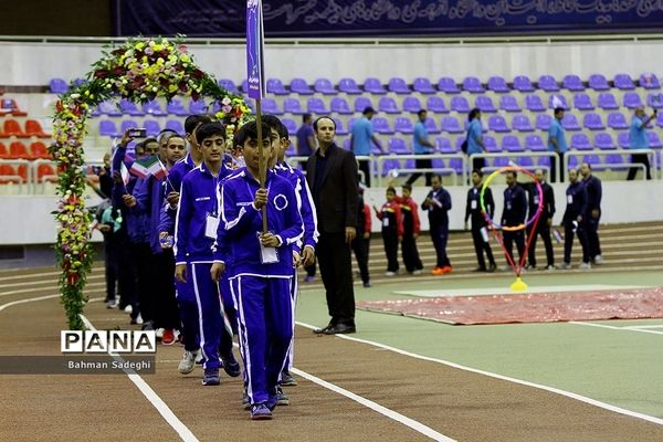 افتتاحیه  اولین جشنواره فرهنگی ورزشی دانش‌آموزان ابتدایی سراسر کشور در بخش پدر و پسر